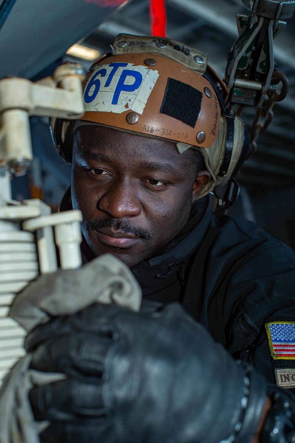 The Harry S. Truman Carrier Strike Group is on a scheduled deployment in the U.S. Sixth Fleet area of operations in support of naval operations to maintain maritime stability and security.