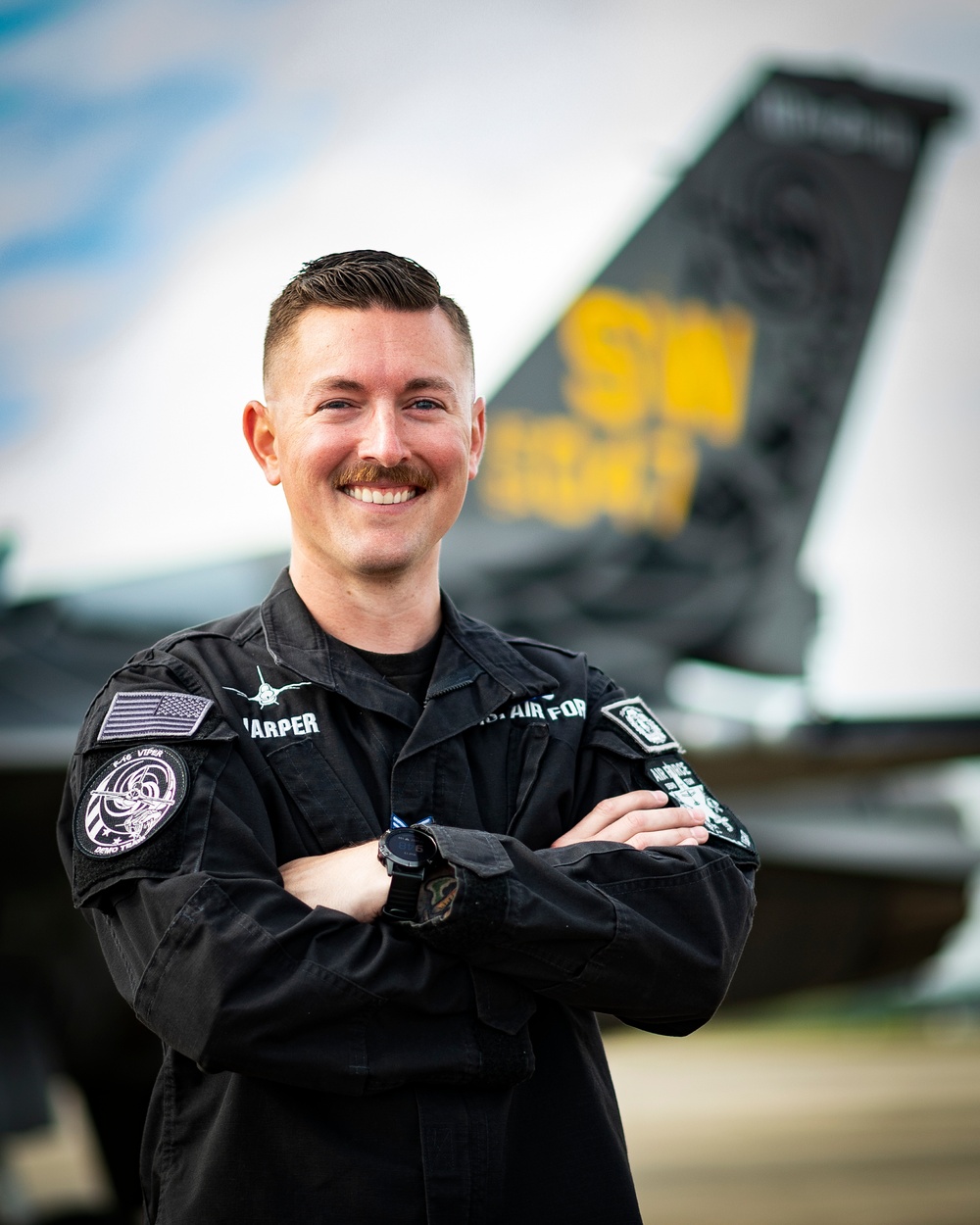 2022 F-16 Viper Demonstration Team Portraits