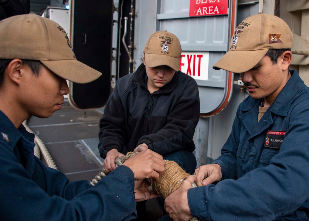 USS Essex Underway Operations