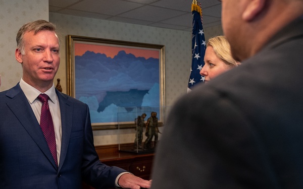 UNSECNAV Raven is Sworn in as 34th Under Secretary of the Navy