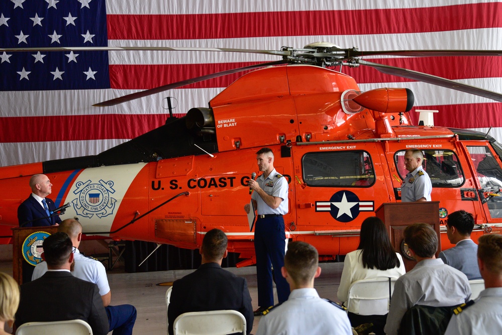 U.S. Department of Homeland Security recognizes 20 employees at award ceremony in Coast Guard Air Station Miami