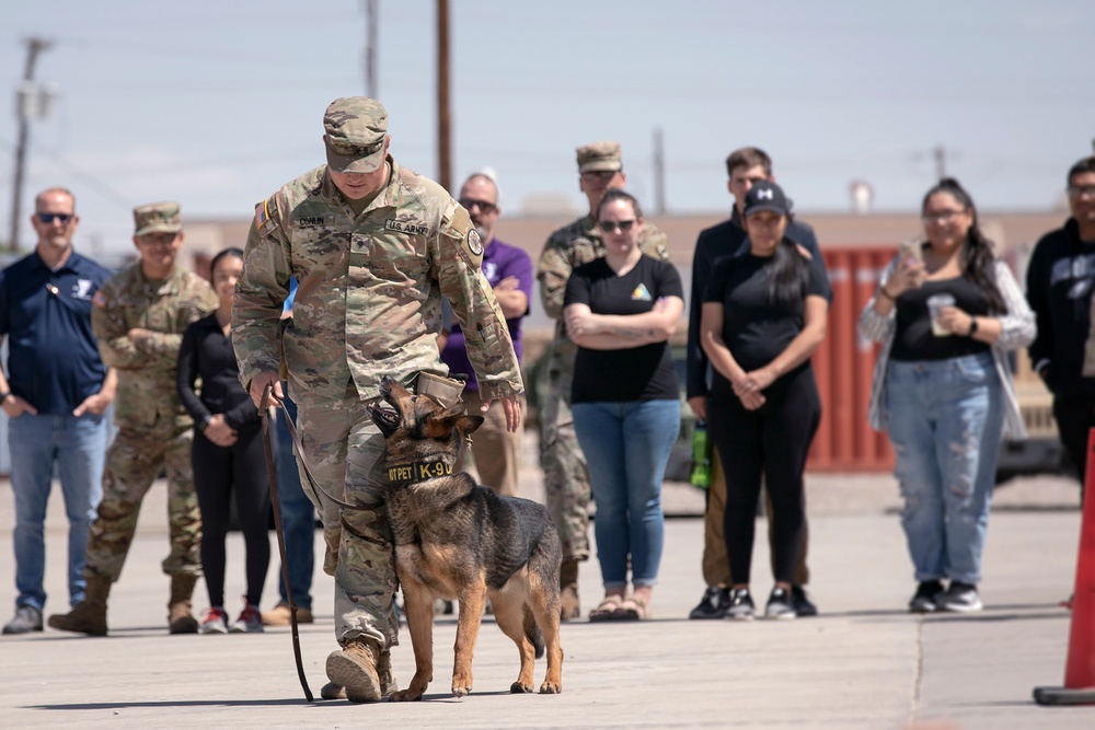 93rd MP Bn. 'Crossed Pistols' event shares Soldier life with spouses