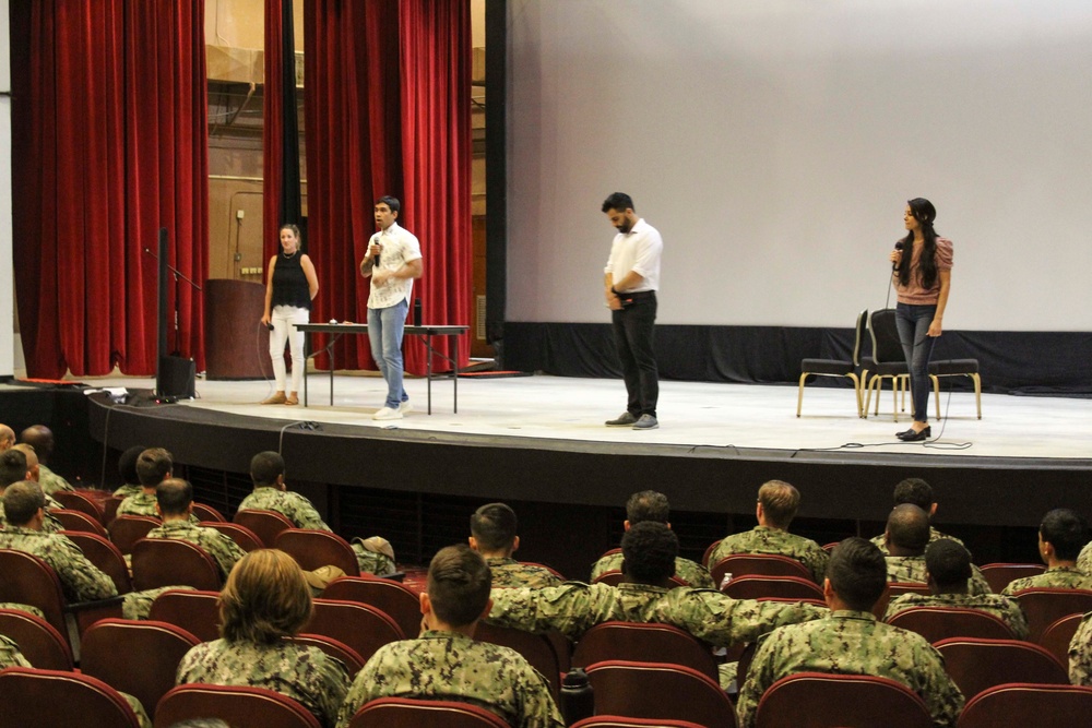 Pure Praxis Performs at Naval Base Guam