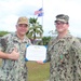 Naval Base Guam Sailors Receive End of Tour Awards