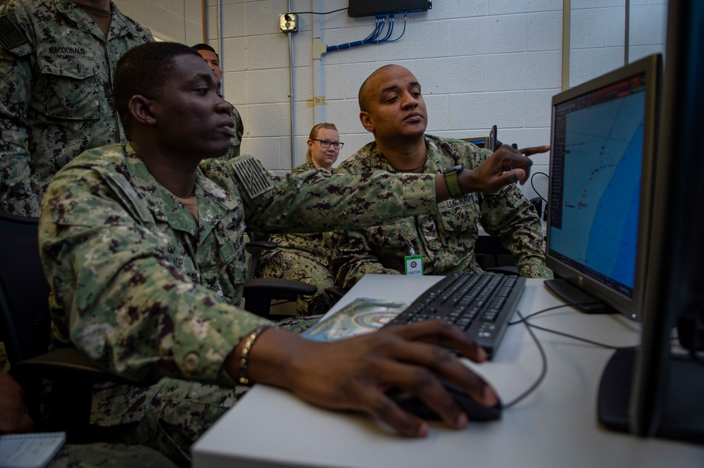 Naval Medical Forces Atlantic Sailor of the Year Ship Steering Training