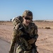 Soldiers ruck march 15 miles in the Regional Health Command-Central Best Leader Competition