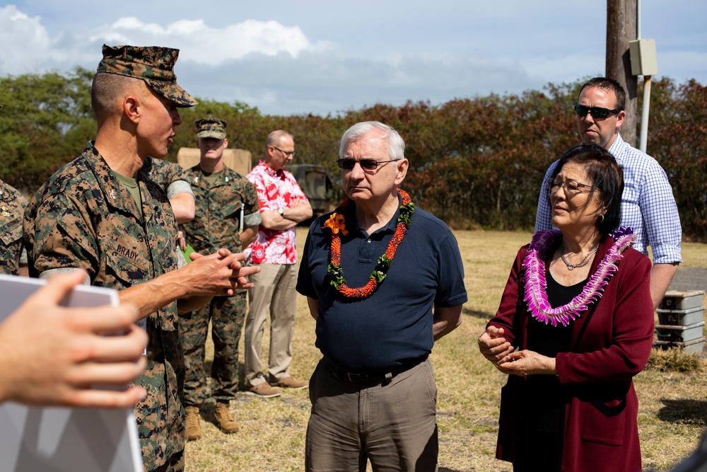 Senate Armed Services Committee Delegation Visits Marines in the Pacific