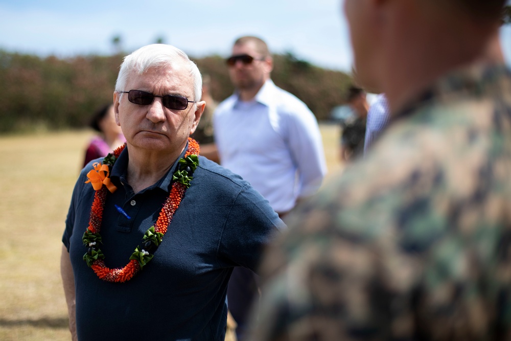 Senate Armed Services Committee Delegation Visits Marines in the Pacific