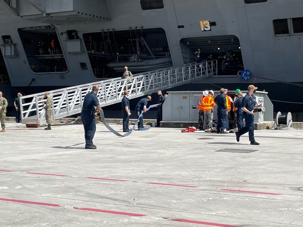 USS Abraham Lincoln Makes Port Visit to Guam