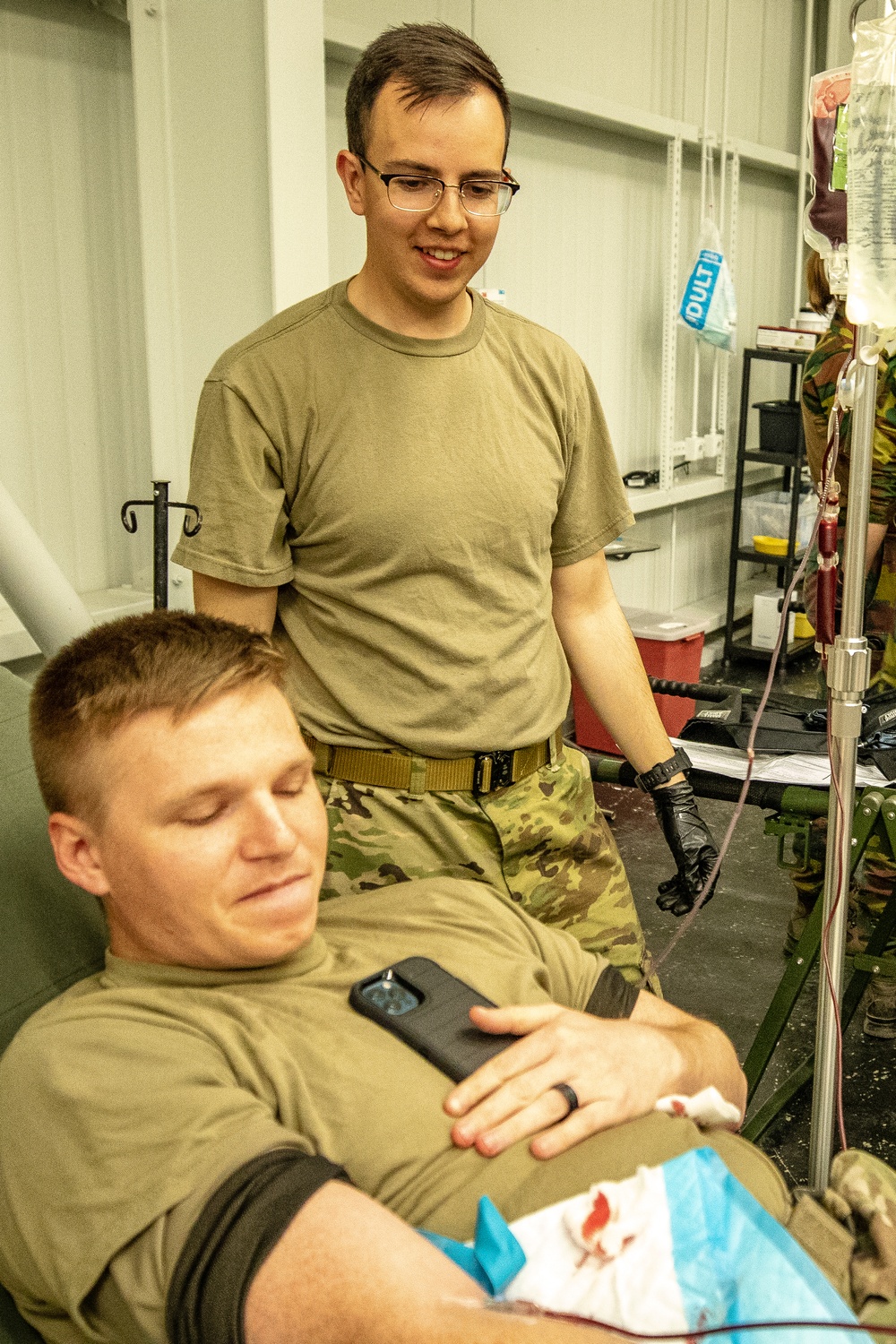 1st Air Cavalry Brigade Blood Transfusion