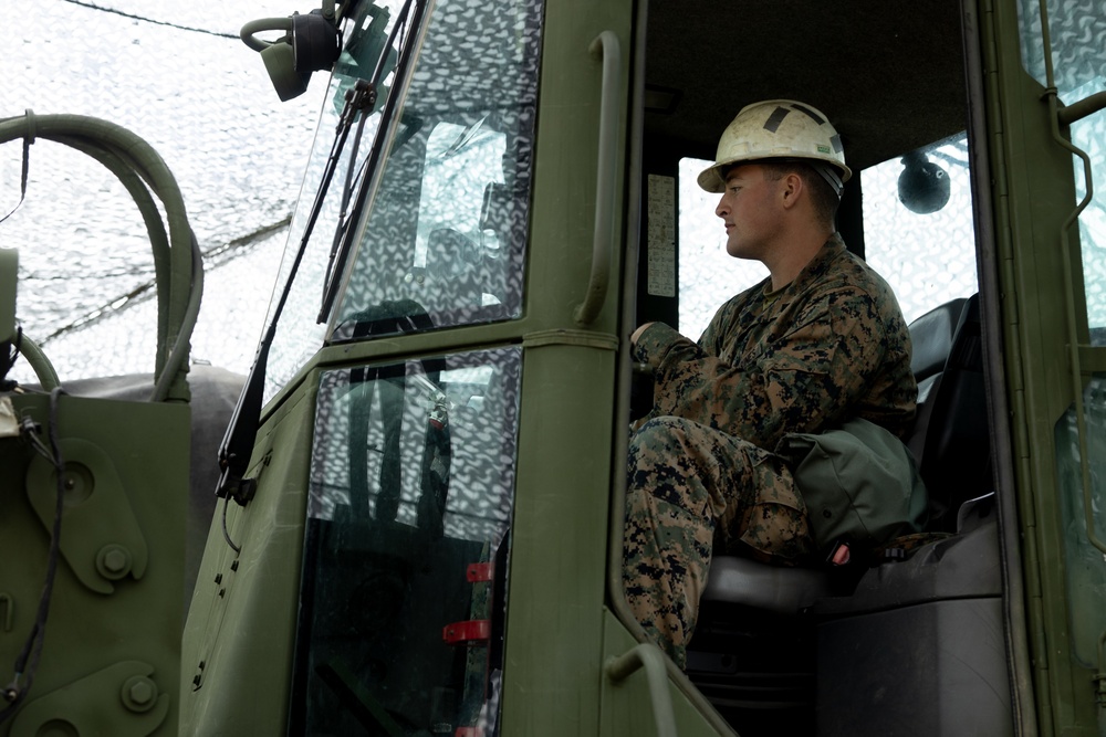 3rd Maintenance Battalion conducts Marine Corps Combat Readiness Evaluation.