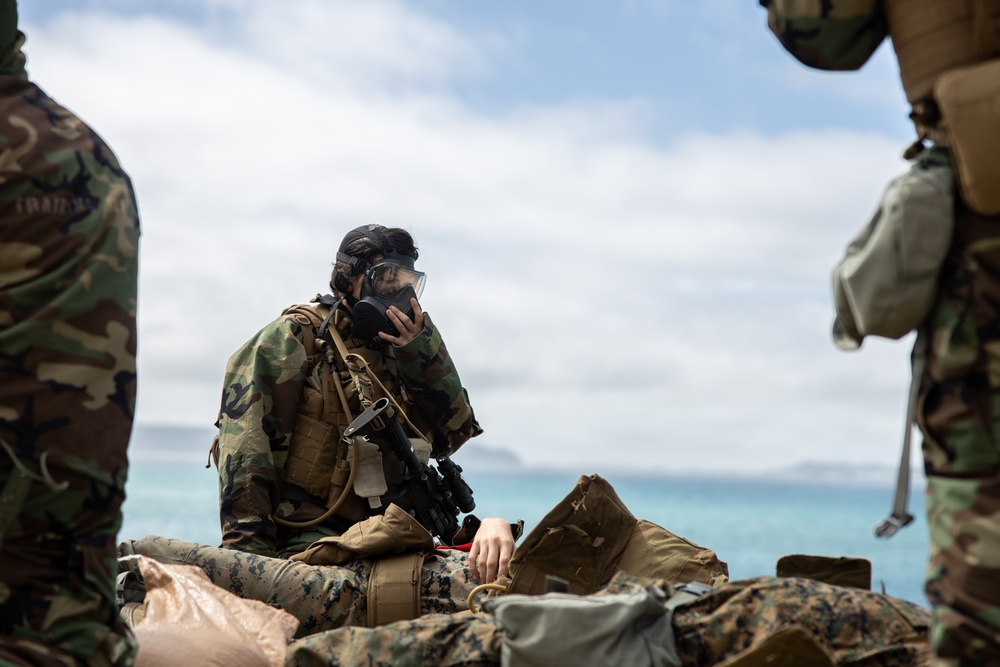 3rd Maintenance Battalion conducts Marine Corps Combat Readiness Evaluation.