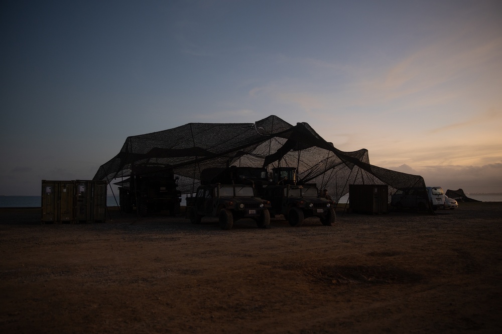 3rd Maintenance Battalion conducts Marine Corps Combat Readiness Evaluation.