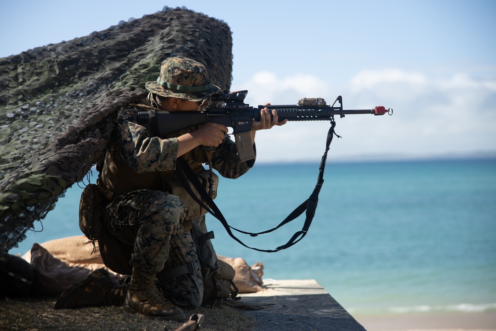 3rd Maintenance Battalion conducts Marine Corps Combat Readiness Evaluation.