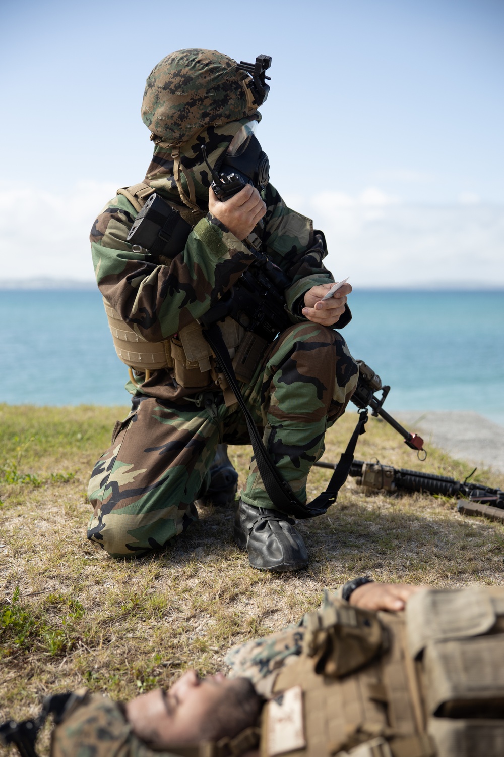 3rd Maintenance Battalion conducts Marine Corps Combat Readiness Evaluation.