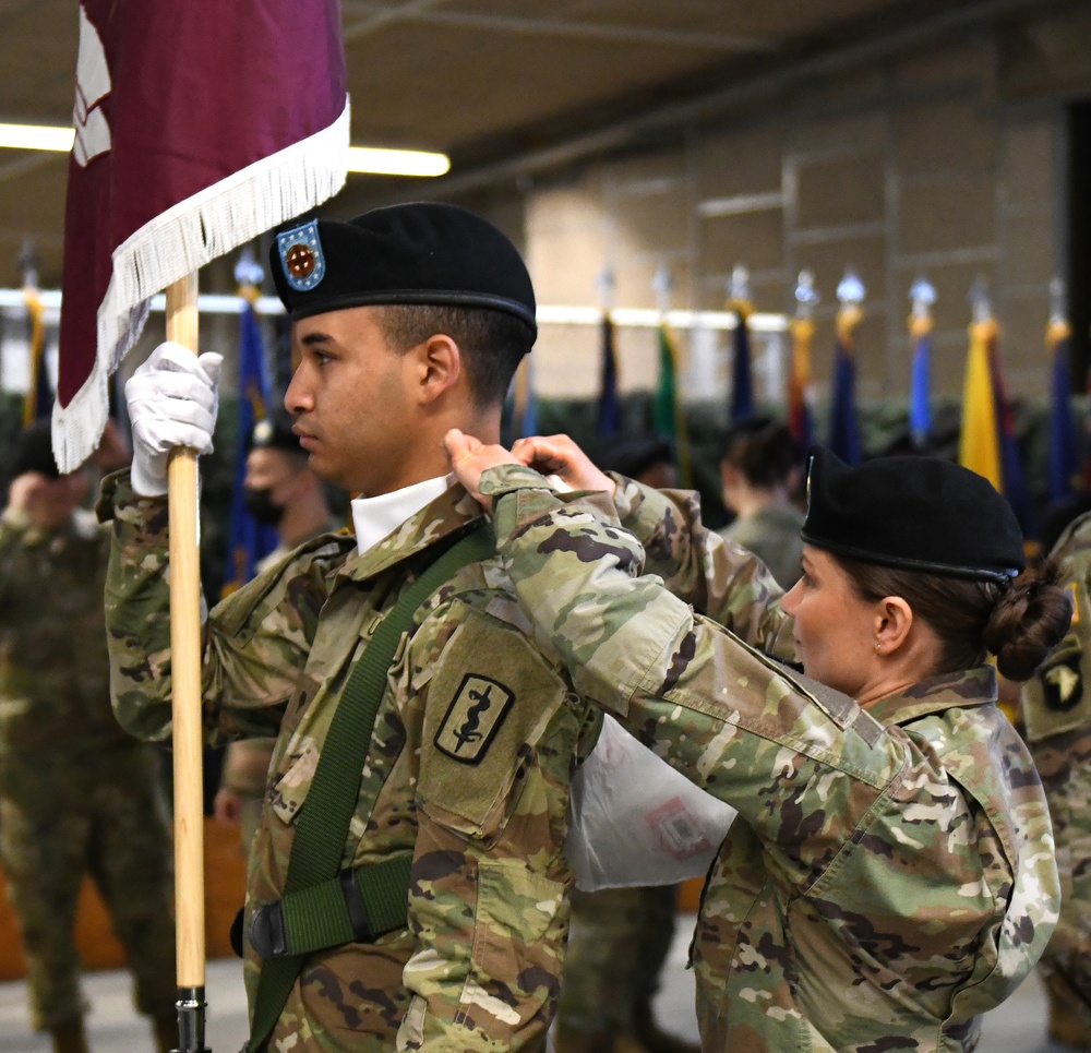 512th Field Hospital Relinquishment of Responsibility Ceremony