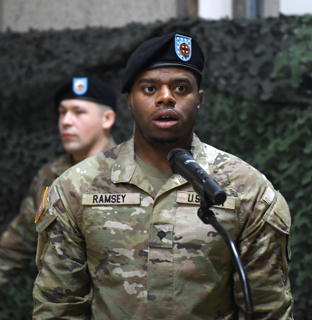 512th Field Hospital Relinquishment of Responsibility Ceremony