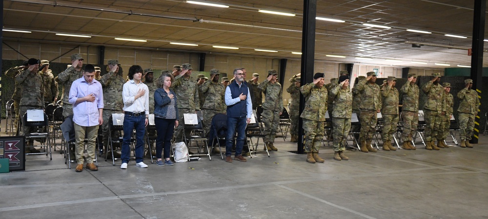 512th Field Hospital Relinquishment of Responsibility Ceremony