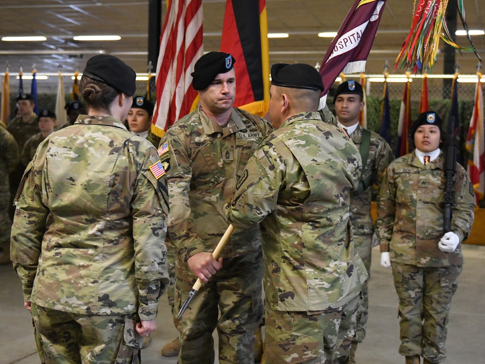 512th Field Hospital Relinquishment of Responsibility Ceremony