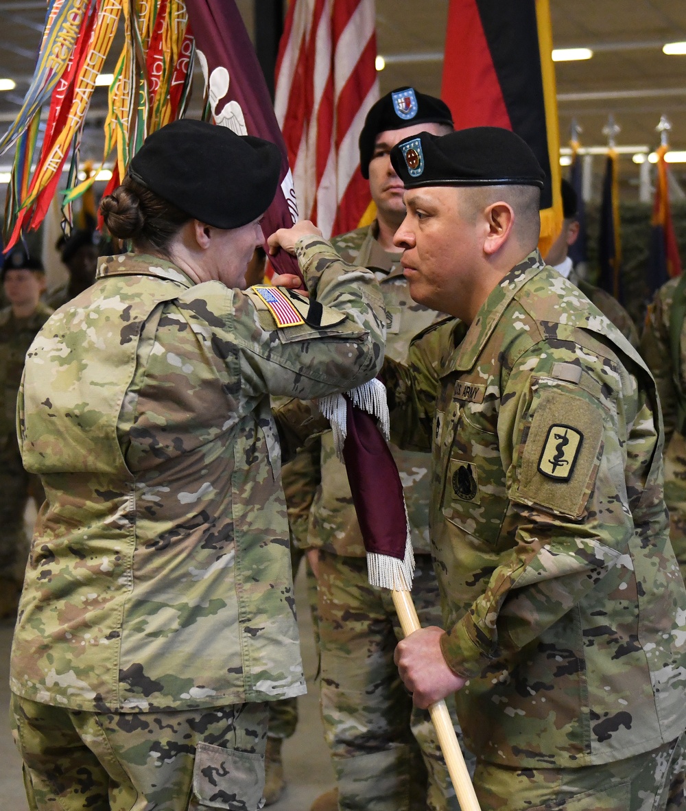 512th Field Hospital Relinquishment of Responsibility Ceremony