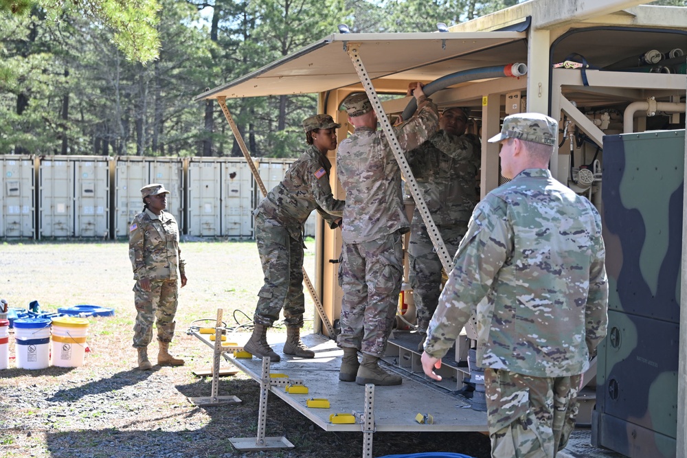 Fort Dix –  TTC Dix / 80th CMD / Water Purification Training