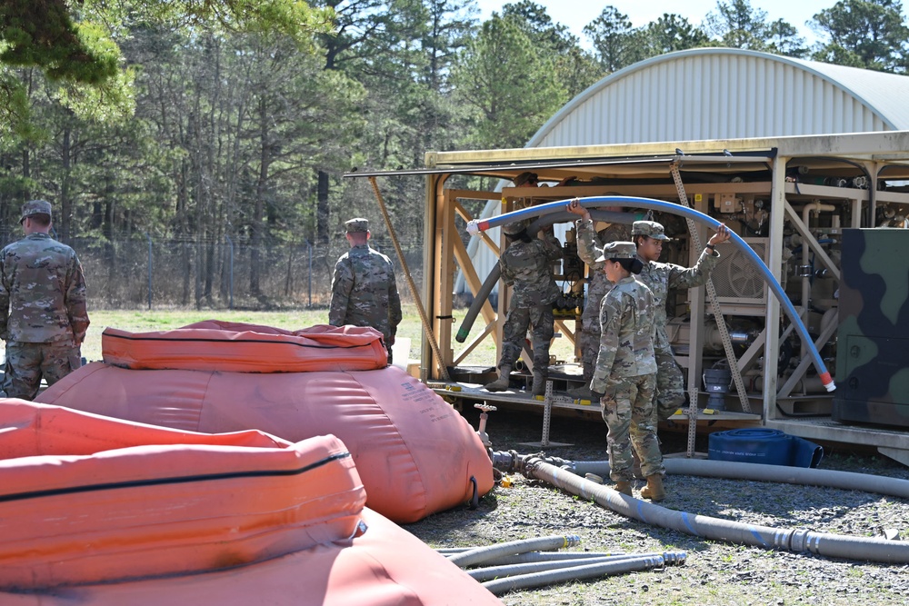 Fort Dix –  TTC Dix / 80th CMD / Water Purification Training