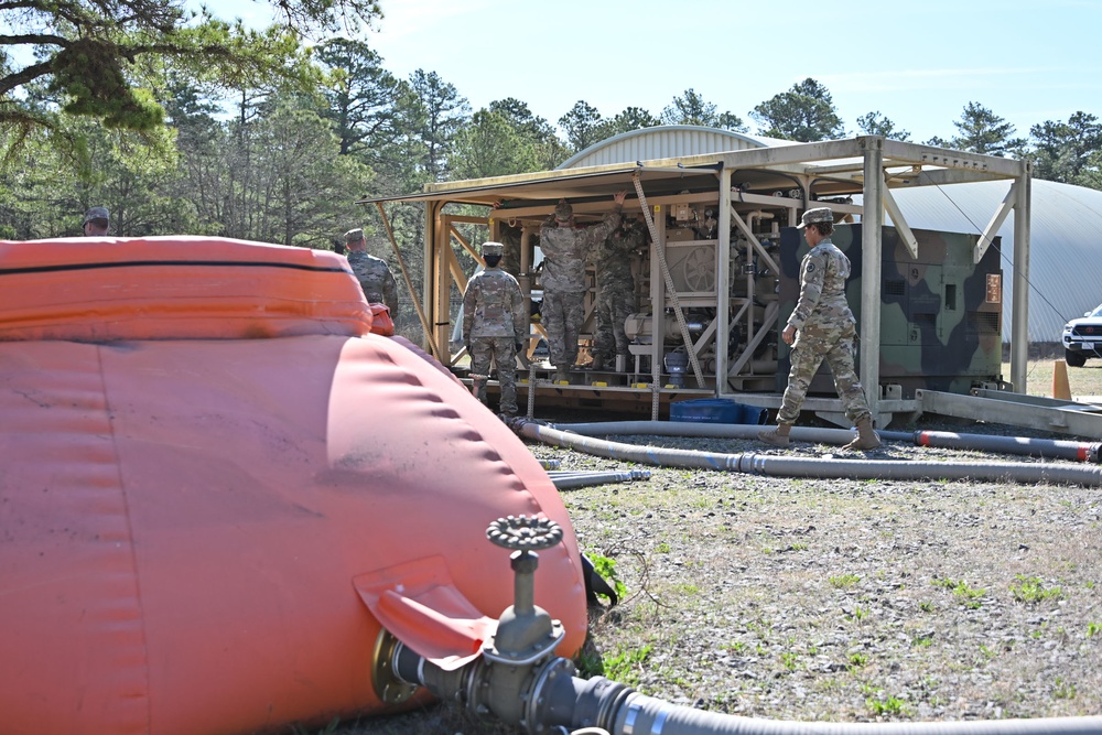 Fort Dix –  TTC Dix / 80th CMD / Water Purification Training