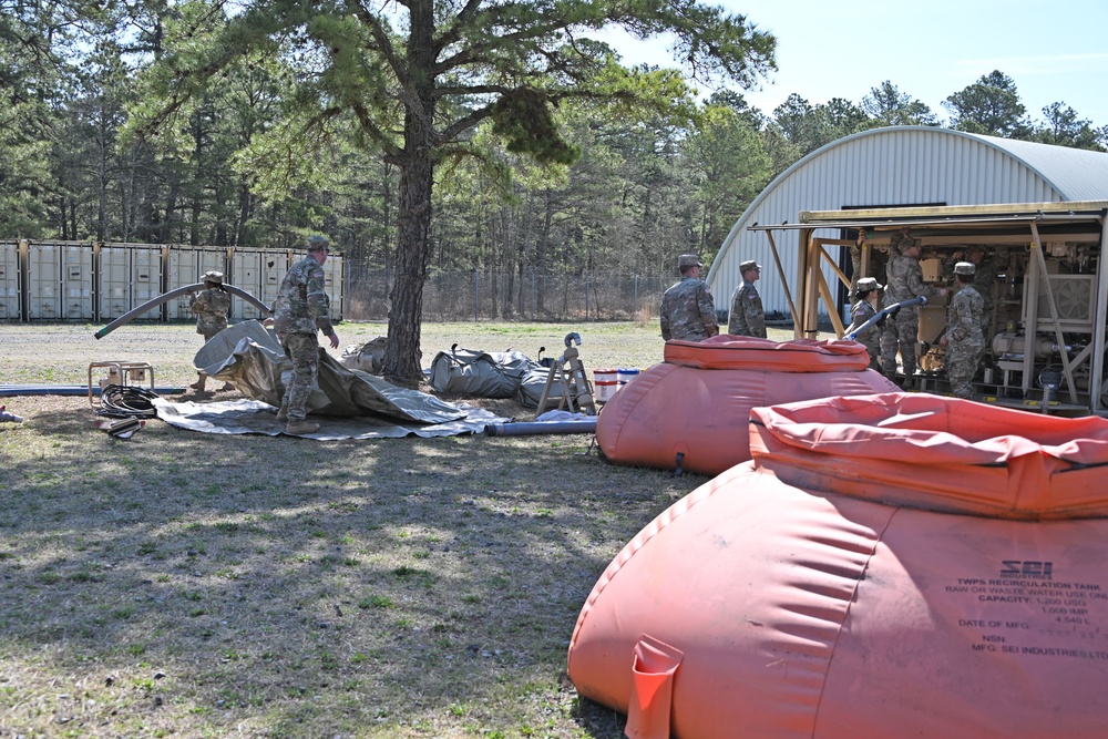 Fort Dix –  TTC Dix / 80th CMD / Water Purification Training