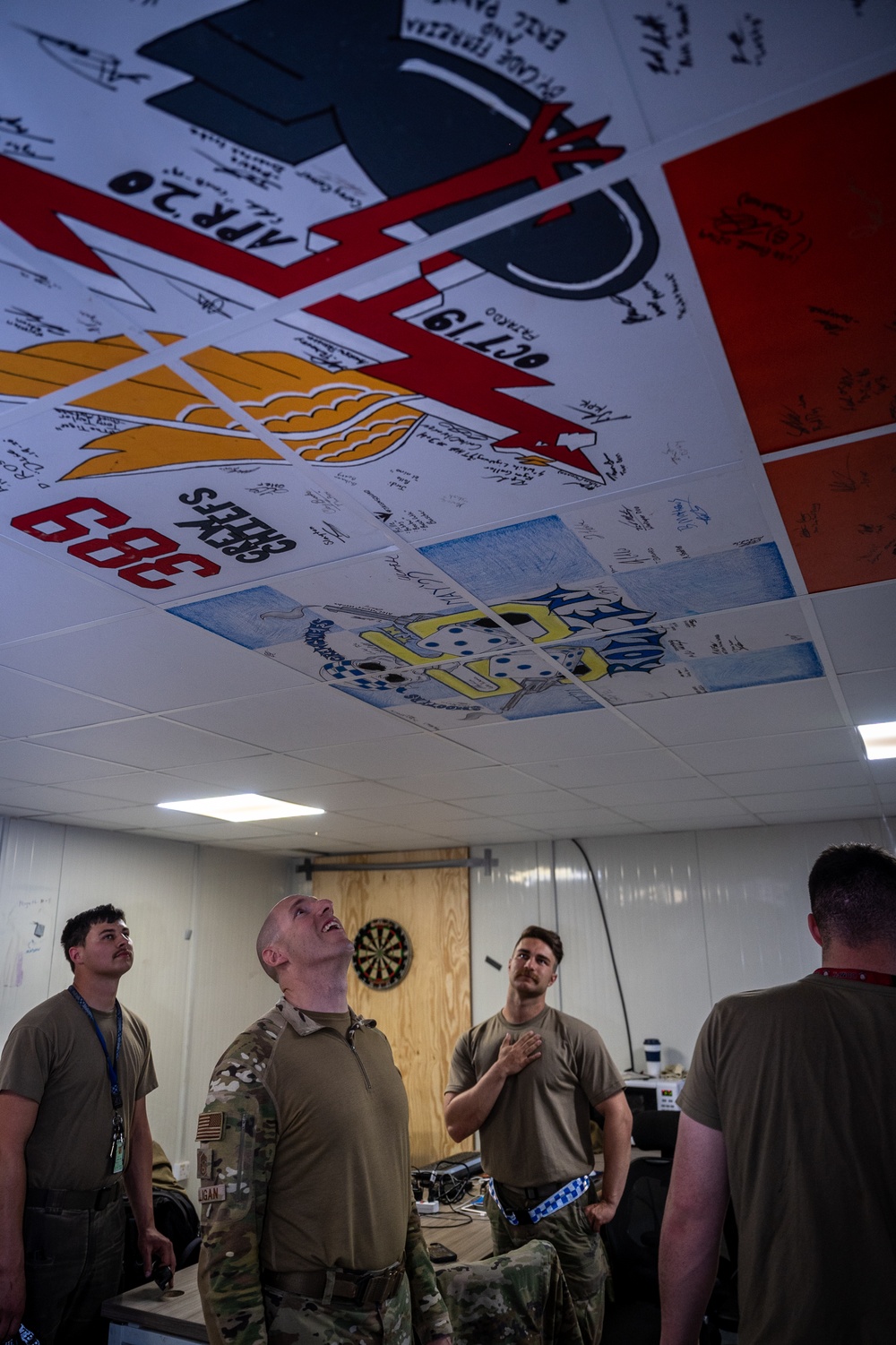 Saturday out with Airmen: 55th Expeditionary Fighter Generation Squadron