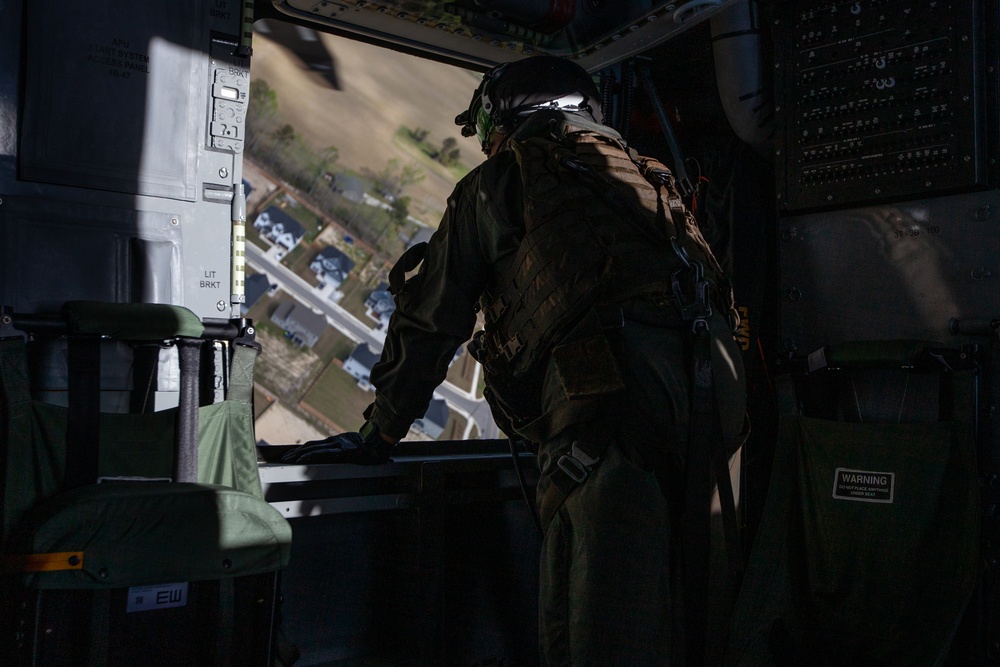 HMH-461's CH-53K King Stallion's First Operational Flight