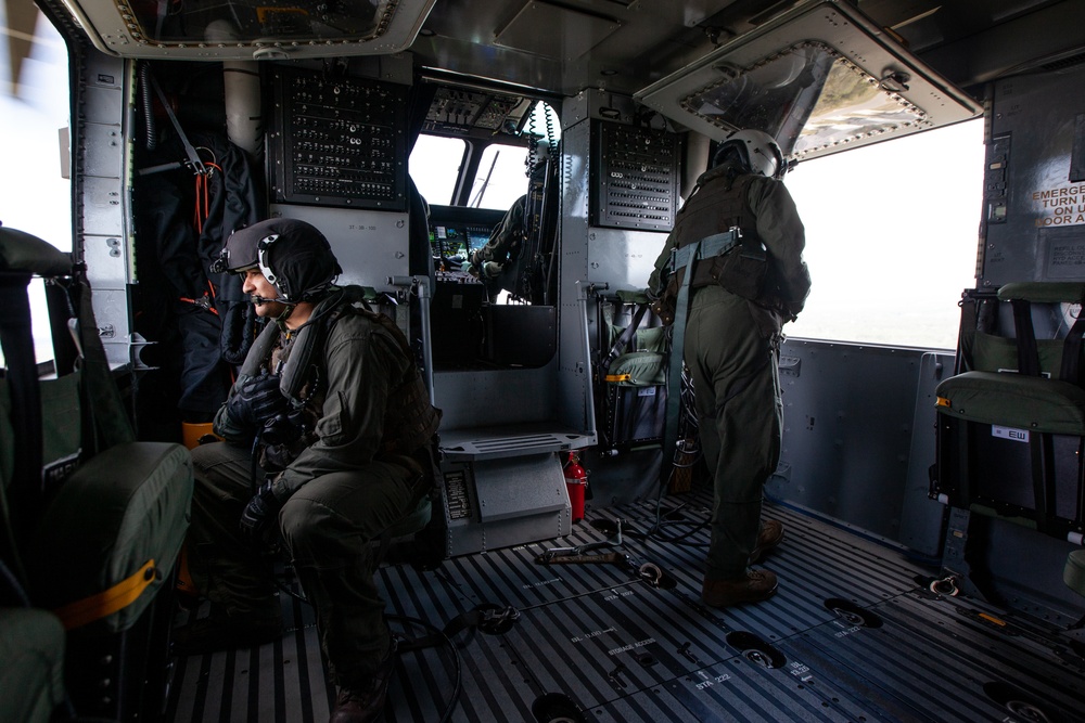 HMH-461's CH-53K King Stallion's First Operational Flight