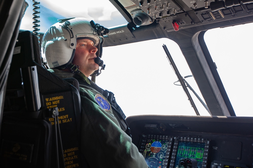 HMH-461's CH-53K King Stallion's First Operational Flight