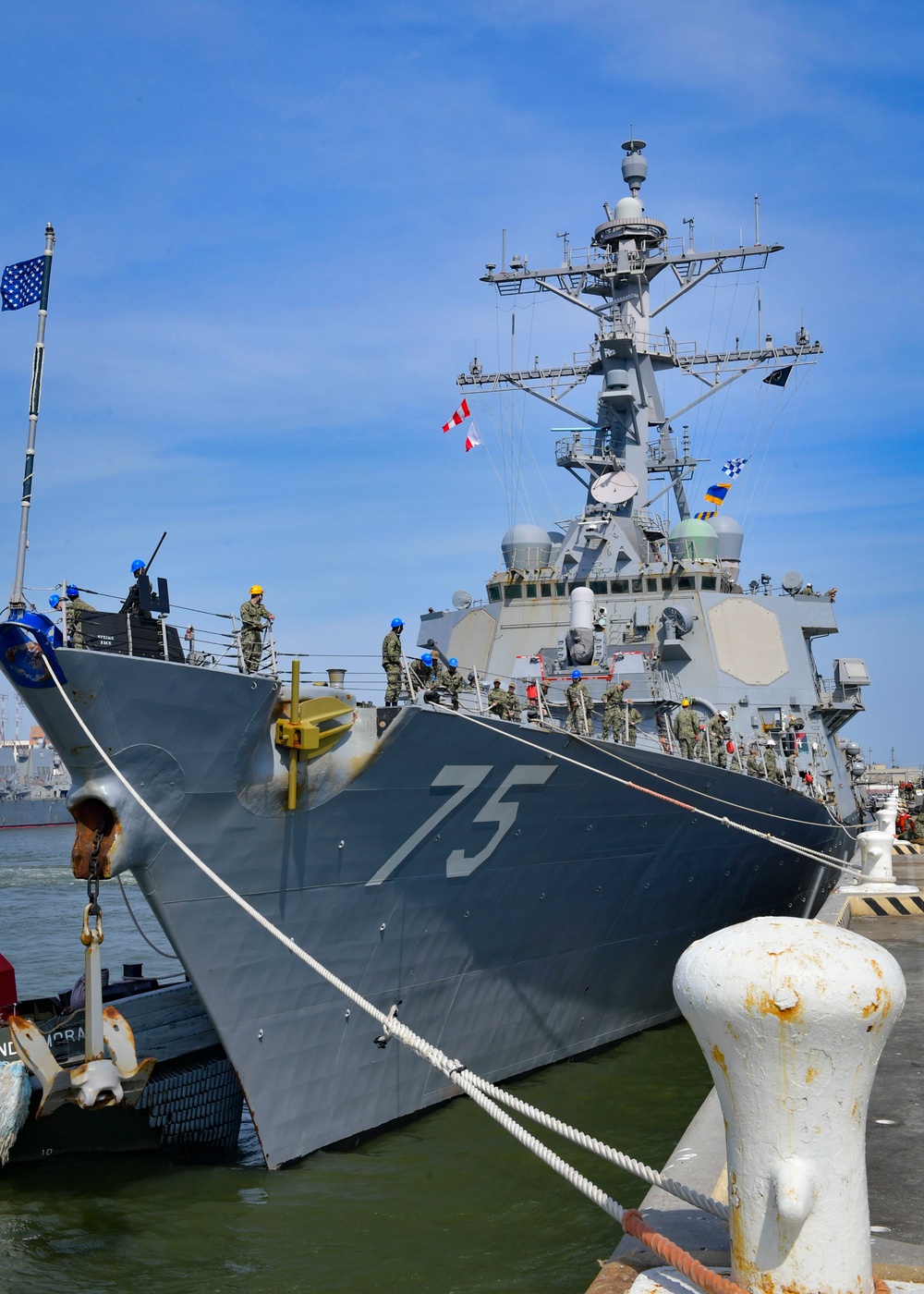 USS Donald Cook Arrives at Naval Station Norfolk