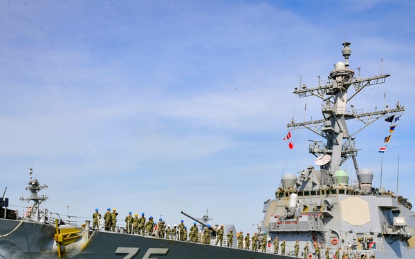 USS Donald Cook Arrives at Naval Station Norfolk