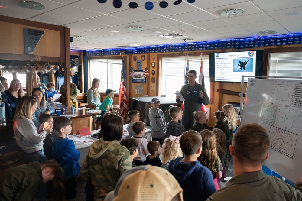 Strolling through the nest: Bring Your Child to Work Day at the 492nd