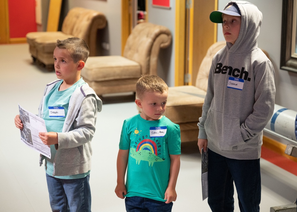 Strolling through the nest: Bring Your Child to Work Day at the 492nd