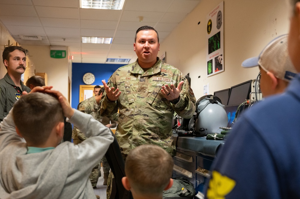 Strolling through the nest: Bring Your Child to Work Day at the 492nd