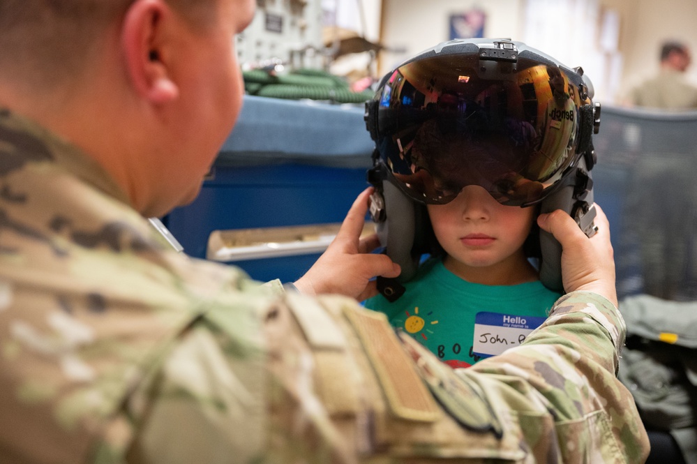 Strolling through the nest: Bring Your Child to Work Day at the 492nd