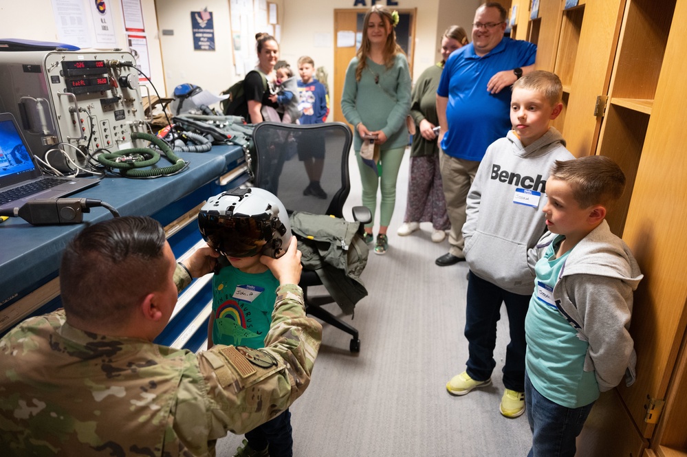 Strolling through the nest: Bring Your Child to Work Day at the 492nd