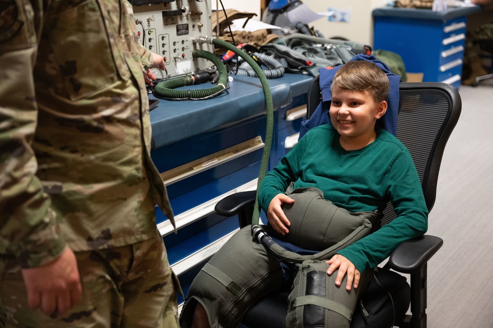 Strolling through the nest: Bring Your Child to Work Day at the 492nd