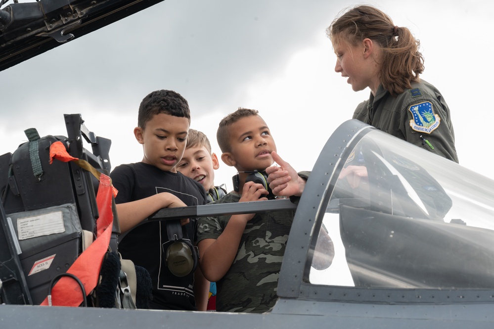 Strolling through the nest: Bring Your Child to Work Day at the 492nd