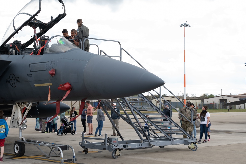 Strolling through the nest: Bring Your Child to Work Day at the 492nd