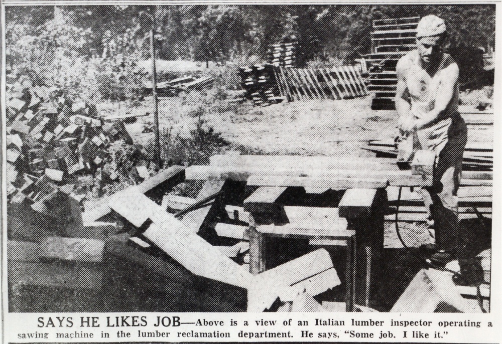 Italian POWs at RIA