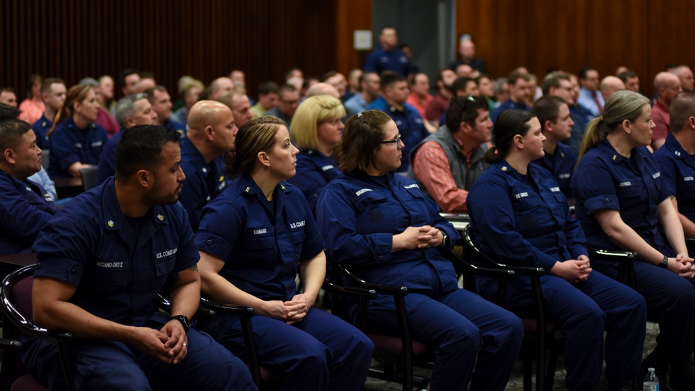 Flag Officer Visit to Ninth Coast Guard District