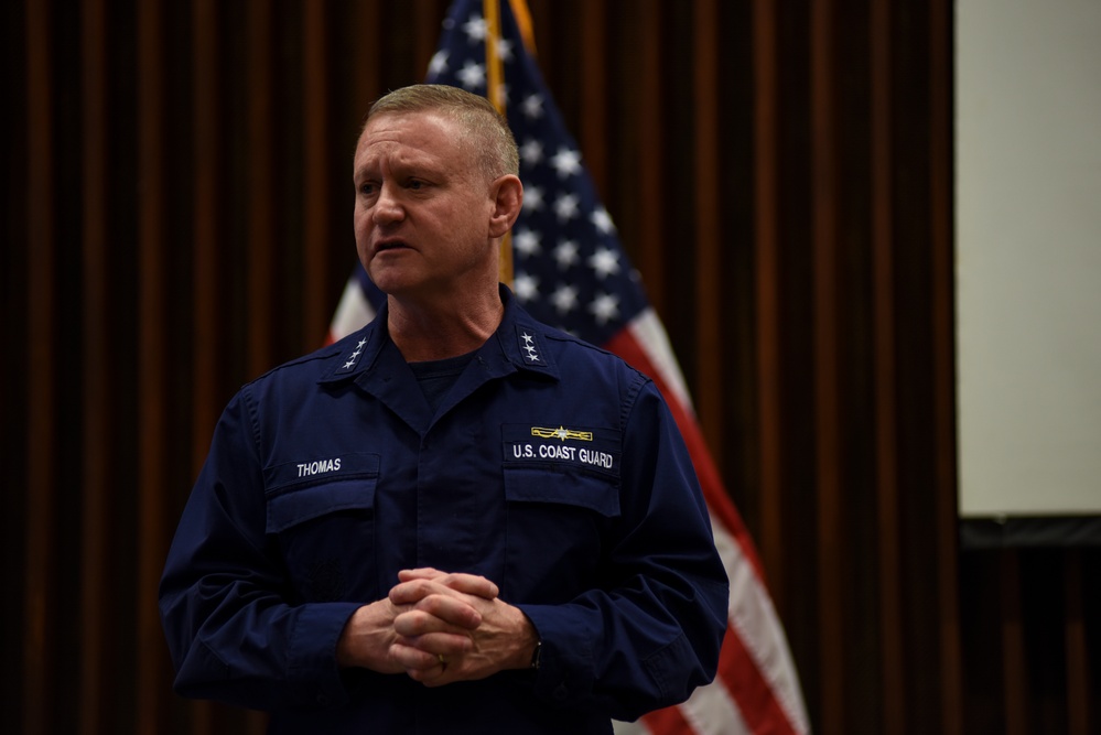 Flag Officer Visit to Ninth Coast Guard District