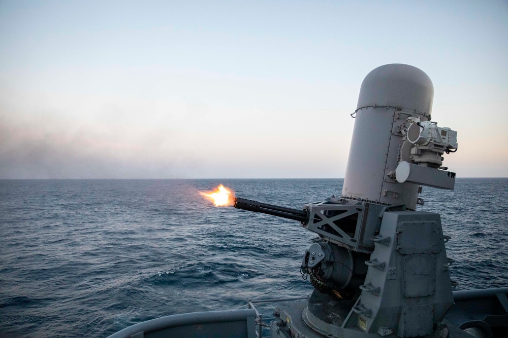 Makin Island Closed In Weapons System Gunshoot