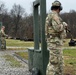 Soldiers of the 135th ESC prepare to execute the M-17 qualification course