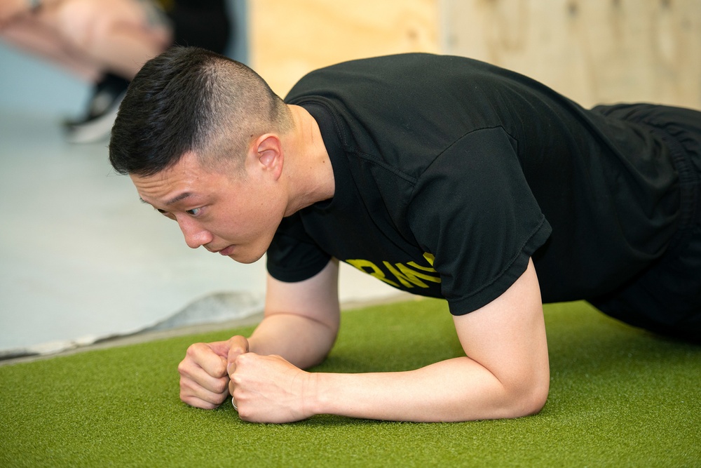 Army Combat Fitness Test Plank