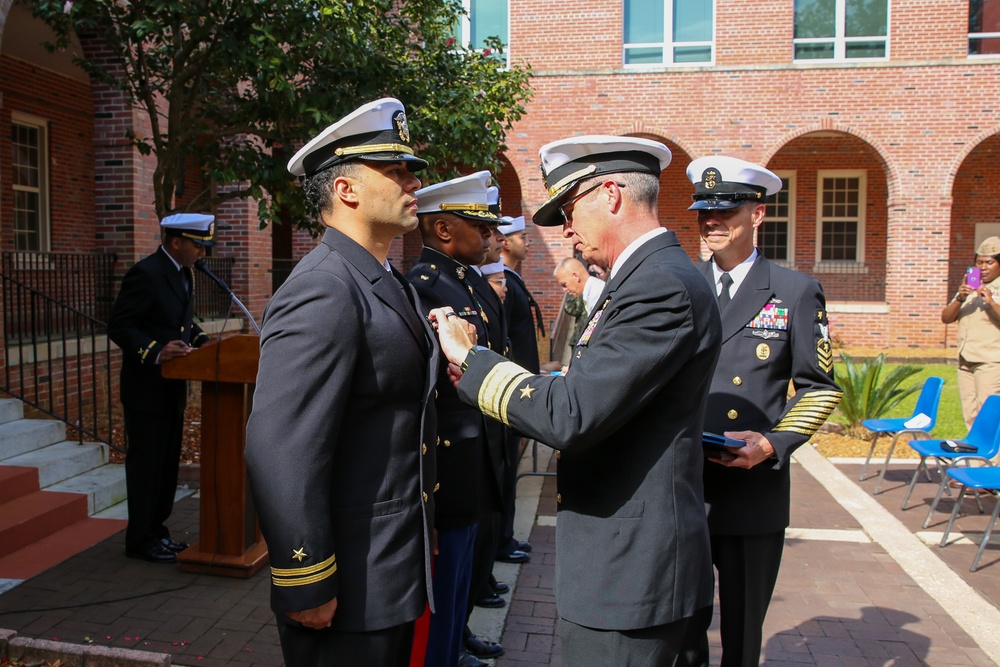 NETC 2021 Military Instructor of the Year Ceremony: Lt. Michael Ziarek