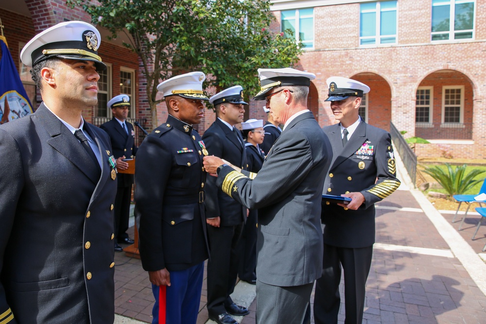 NETC 2021 Military Instructor of the Year Ceremony: Maj. Larry Black